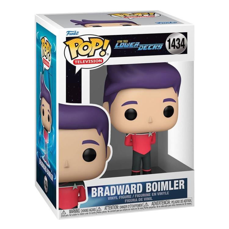 Funko Pop ! Television Star Trek Lower Decks (1434) Bradward Vinyl Figure 9Cm