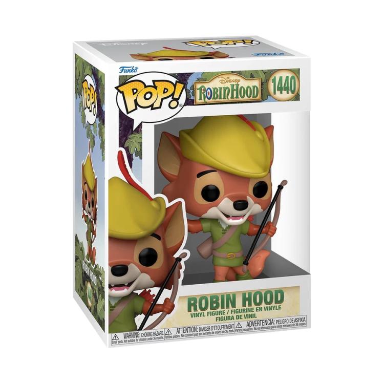 Funko Pop ! Disney Robin Hood - (1440) Robin Hood Figure Principe Dei Ladri 9Cm