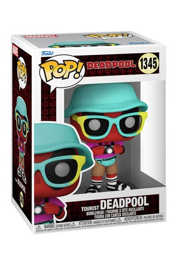 Funko Pop ! Marvel Deadpool Parody - (1345) Tourist Deadpool Vinyl Figure 9Cm