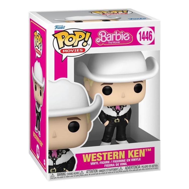 Funko Pop ! Movies Barbie - (1446) Western Ken Vinyl Figure 9Cm Barbi Collection