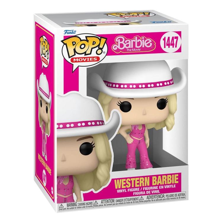 Funko Pop ! Movies Barbie - (1447) Western Barbie Vinyl Figure 9Cm Collezione