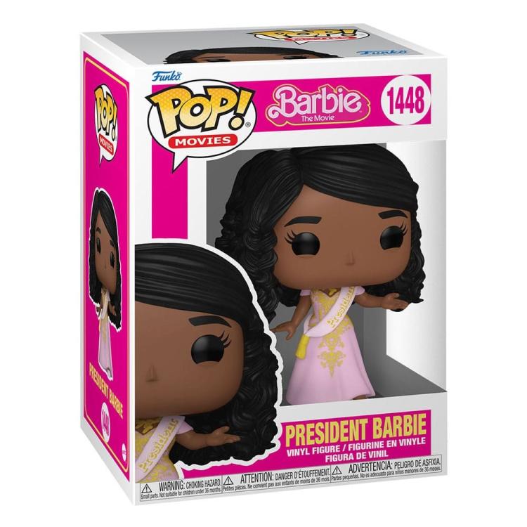 Funko Pop ! Movies Barbie - (1448) President Barbie Vinyl Figure 9Cm Collezione