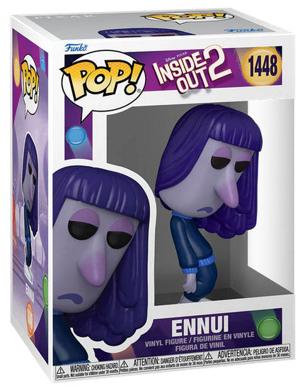 Funko Pop ! Disney Inside Out 2 - (1448) Ennui Vinyl Figure Noia 9Cm In Stock
