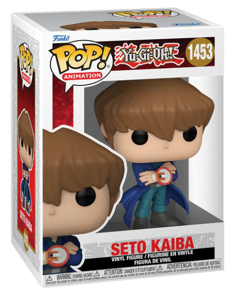 Funko Pop ! Animation - Yu-Gi-Oh - (1453) Seto Kaiba - Vinyl Figure 9Cm Anime