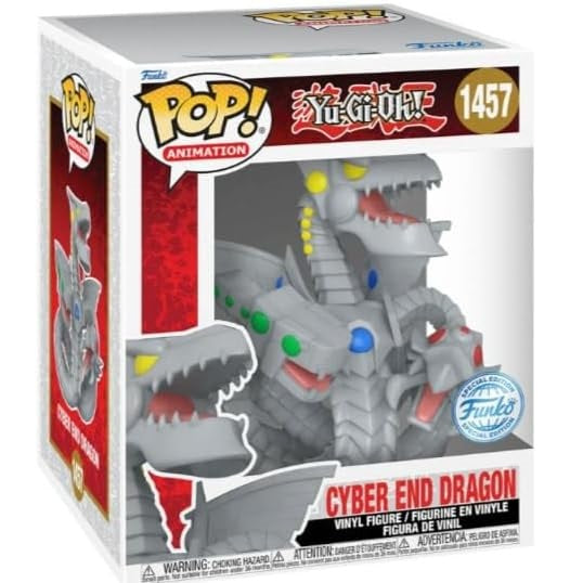 Funko Pop ! Animation - Yu-Gi-Oh - (1457) Cyber End Dragon Glows Special Edition