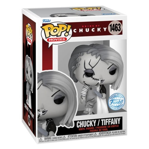 Funko Pop! Movies Bride Of Chucky (1463) Chucky/Tiffany Special Edition Vinyl