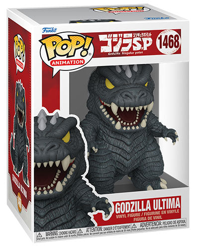 Funko Pop ! Animation Godzilla Singular Point (1468) Godzilla Ultima Vinyl 9Cm