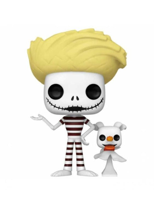Funko Pop ! Nightmare Before Christmas - (1470) Jack Skellington W/Zero Beach