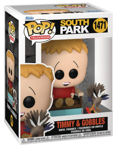 Funko Pop ! Television South Park (1471) Timmy & Gobbles Vinyl Figure 9Cm