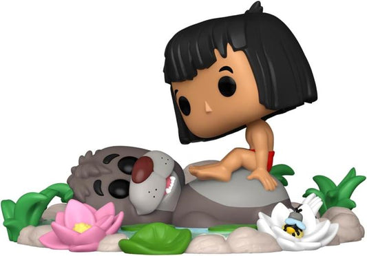 Funko Pop ! Moments Disney The Jungle Book - (1490) Baloo & Mowgli Figure