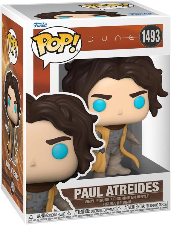 Funko Pop ! Movies Dune 2 (1493) Paul Atreides Vinyl Figure 9Cm Film Movie
