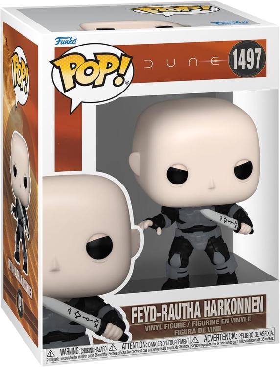 Funko Pop ! Movies Dune 2 (1497) Feyd Rautha Harkonnen Vinyl Figure 9Cm Film