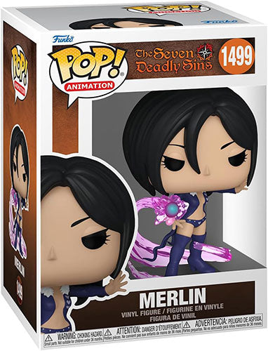 Funko Pop ! Animation Seven Deadly Sins (1499) Merlin Vinyl Figure 9Cm