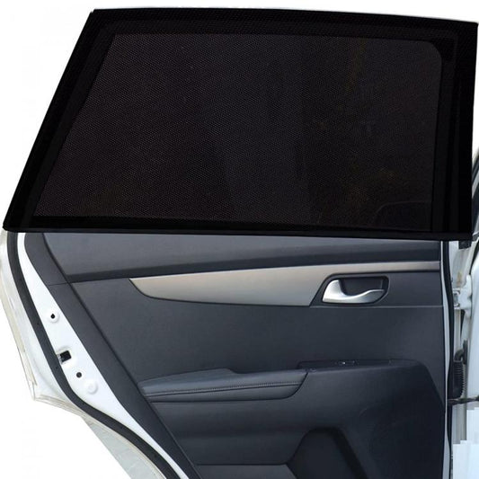 2pz TENDINE UNIVERSALI PARASOLE PER FINESTRINI PORTIERE AUTO PROTEZIONE RAGGI UV