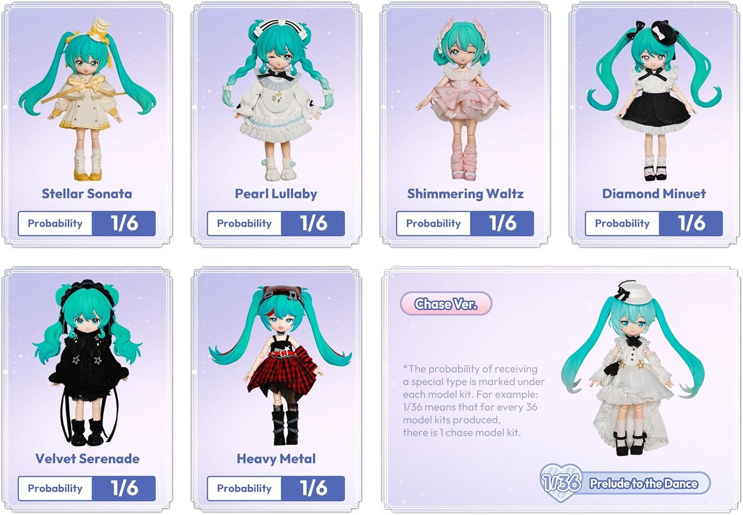 Blokees - Hatsune Miku - Model Kit - DaaLaMode - Sonata Prologo (Box Intero) - Action Figure 73538