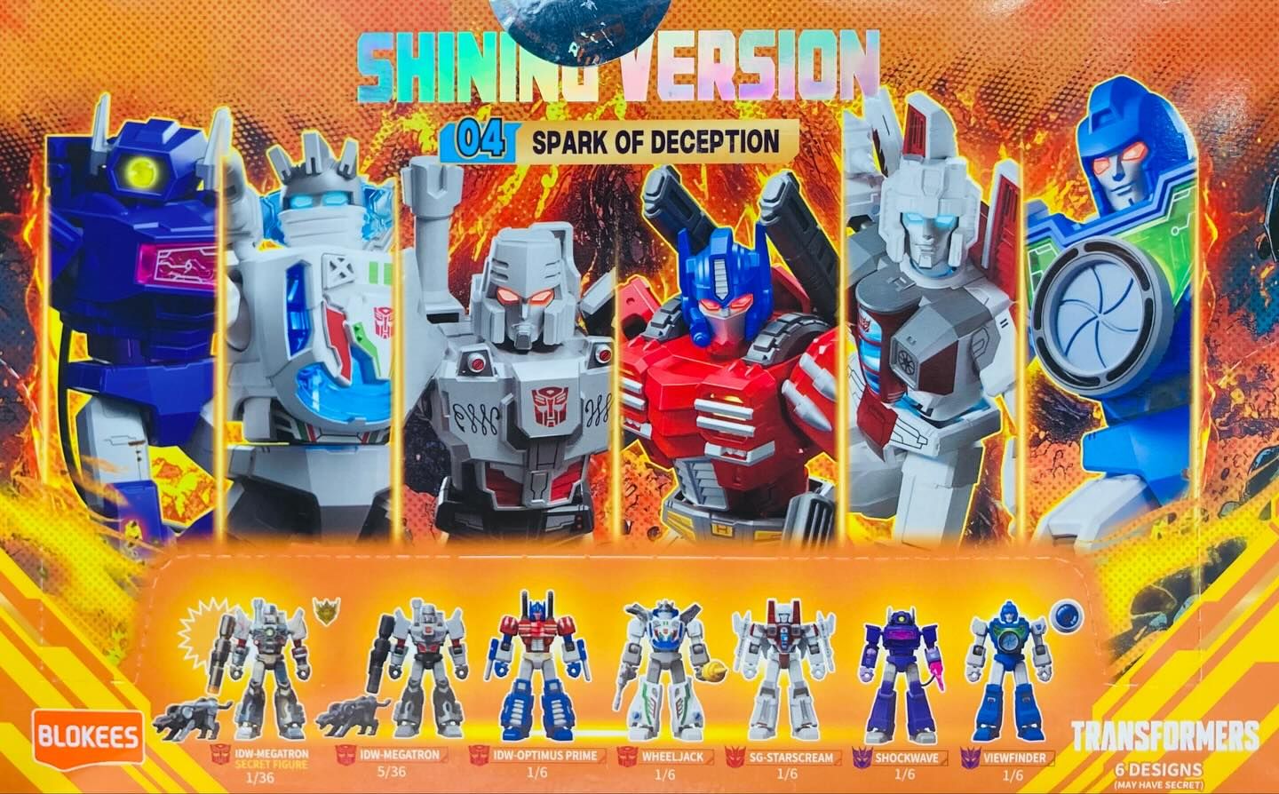 Blokees - Transformers - Model Kit - Shining Version 04 - Spark Of Deception (Box Intero) - Action Figure 71124