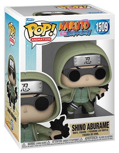 Funko Pop ! Animation Naruto Shippuden (1509) Shino Aburame Vinyl Figure 9Cm