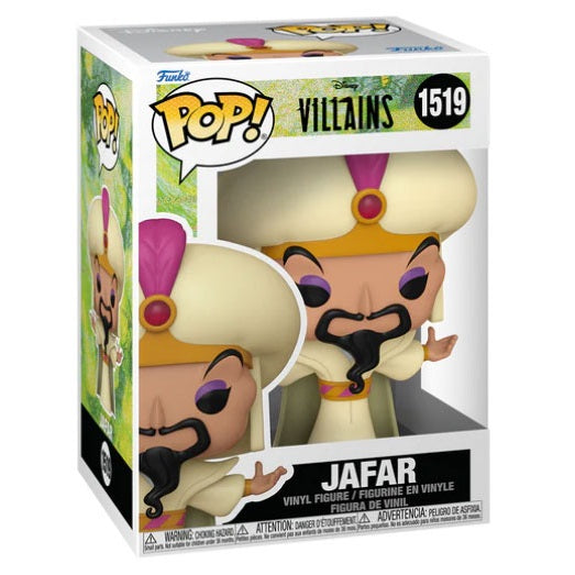 Funko Pop ! Disney - Villains (1519) Jafar - Vinyl Figure Statuetta 9Cm Aladdin