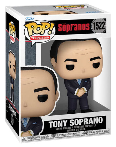 Funko Pop ! Television The Sopranos (1522) Tony Soprano In Suit Figure Vinyl 9Cm