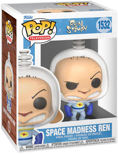 Funko Pop ! Television Ren And Stimpy (1532) Space Madness Ren Vinyl Figure 9Cm