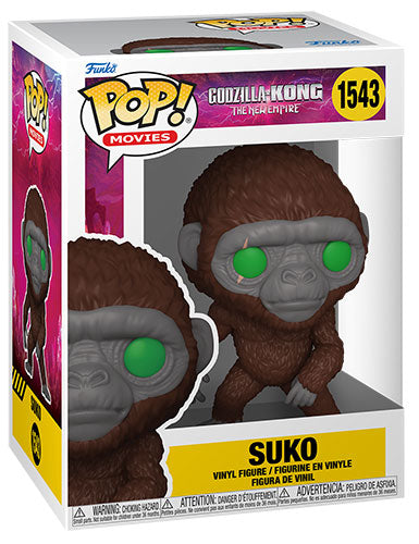 Funko Pop ! Movies Godzilla Vs Kong The New Empire - (1543) Suko Figure Monkey