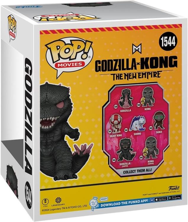 Funko Pop ! Movies - Godzilla Vs. Kong - (1544) Godzilla Vinyl Figure 15Cm Film