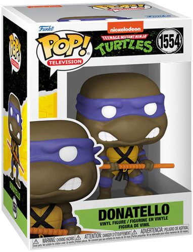 Funko Pop ! Television Tartarughe Ninja (1554) Donatello Figure Vinyl 9Cm Tmnt