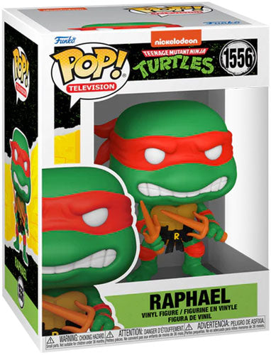 Funko Pop ! Television Tartarughe Ninja (1556) Raffaello Figure Vinyl 9Cm Tmnt