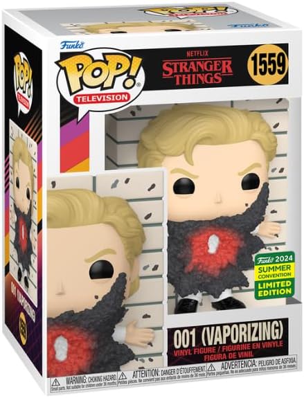 Funko Pop Tv Netflix Stranger Things (1559) 001 (Vaporizing) Limited Edition