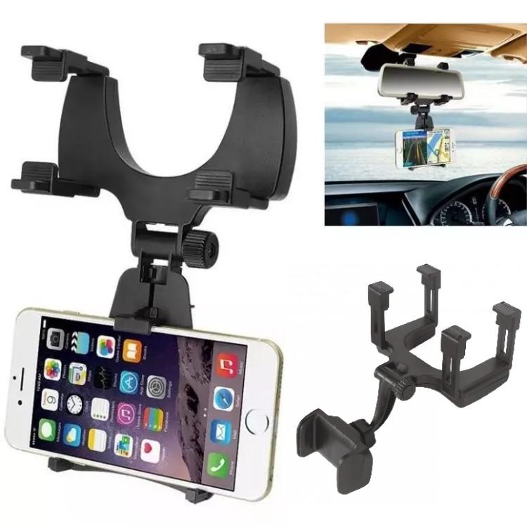 Supporto Telefono Porta Cellulare Smartphone Per Auto Da Specchietto Retrovisore