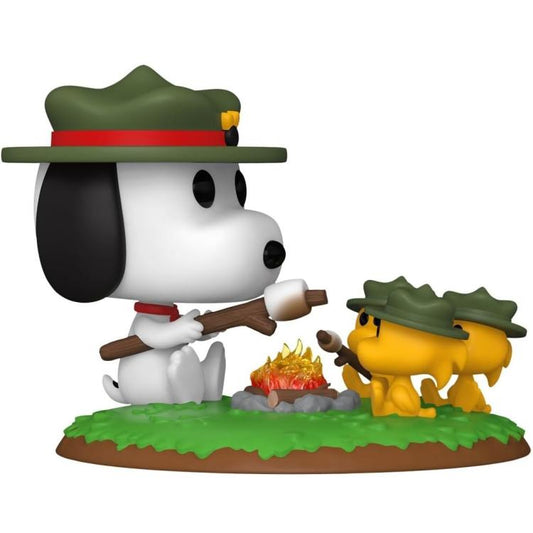 Funko Pop ! Television Deluxe- (1587) Snoopy & Beagle Scouts Vinyl Figure 15Cm