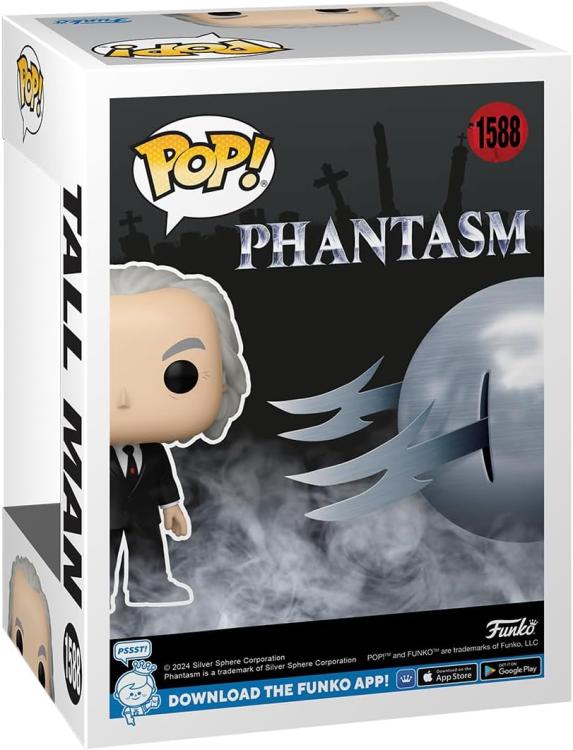 Funko Pop ! Phantasm (1588) Tall Man Vinyl Figure 9Cm Statuette Da Collezione