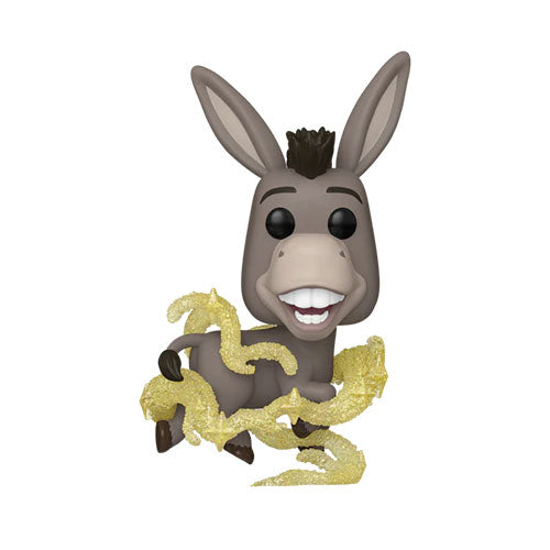 Funko Pop ! Movies Shrek 30Th - (1598) Donkey Glitter (Ciuchino) Figure 9Cm
