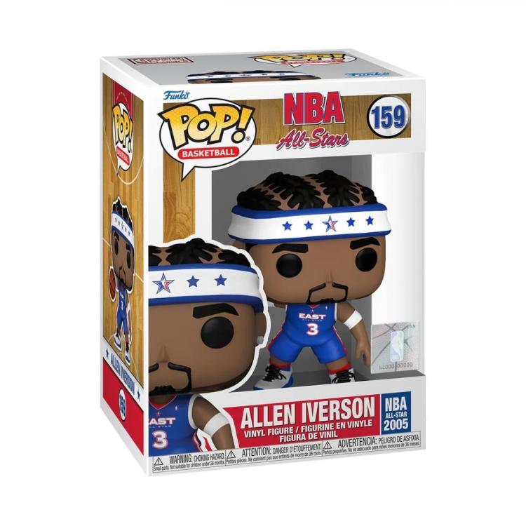 Funko Pop ! Basketball Nba All Stars - (159) Allen Iverson 2005 Vinyl Figure 9Cm