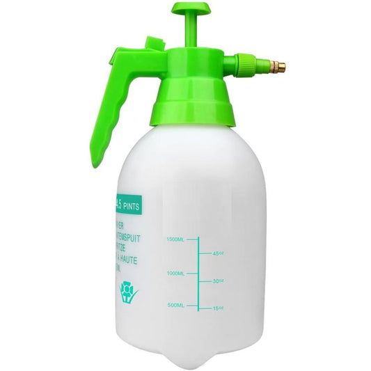 Spruzzatore A Pressione Graduato 1,5L Pompa Acqua Nebulizzatore Piante Giardino