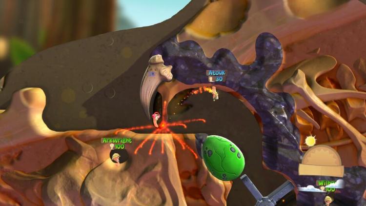 Worms Battlegrounds + Worms Wmd Ps4 Gioco Play Station 4 Ita Lemmings Ninja Eu