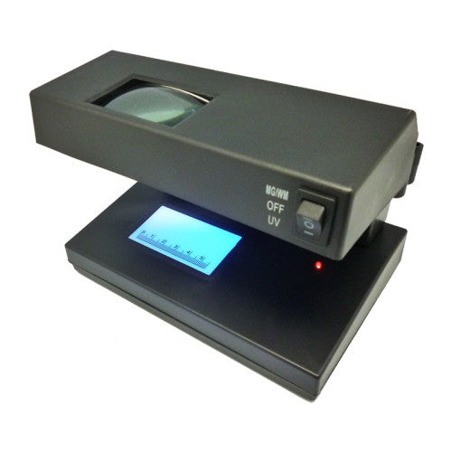 Rilevatore Di Banconote False Lampada Uv Controlla Verifica Soldi Money Detector