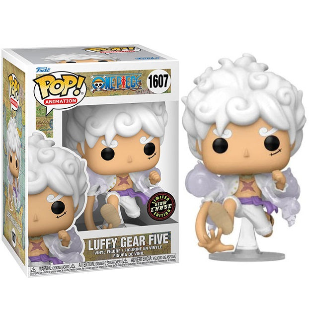 Funko Pop ! Animation - One Piece (1607) Luffy Gear Five Chase Glow In The Dark