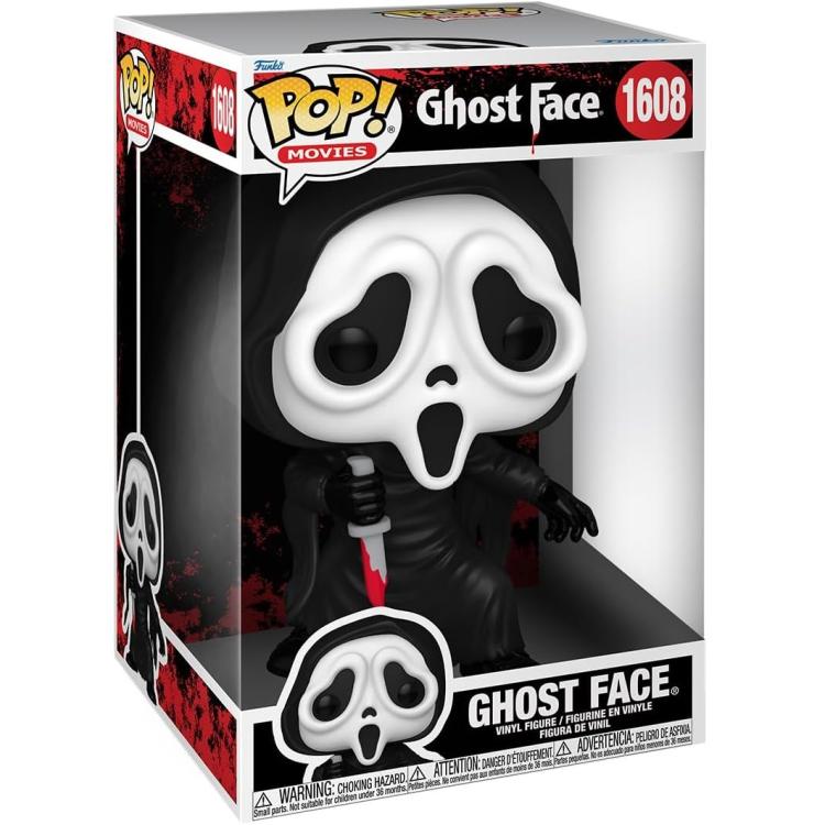 Funko Pop ! Movies: Ghostface (1608) Ghost Face - Big 25Cm Horror Figure Scream
