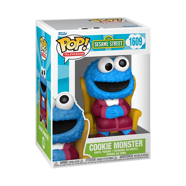 Funko Pop ! Television Sesame Street (1609) Cookie Monster Vinyl Figure 9Cm