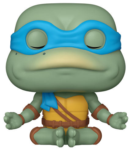 Funko Pop ! Movies Tartarughe Ninja (1610) Leonardo (Meditating) Figure 9Cm Tmnt