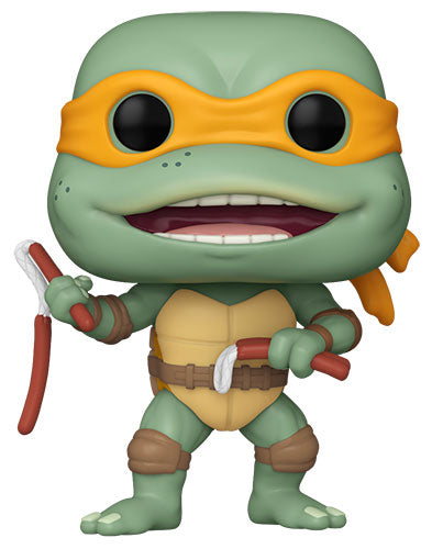 Funko Pop ! Movies Tartarughe Ninja (1611) Michelangelo Sausage Nunchucks Tmnt