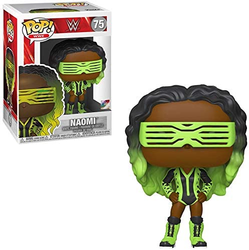 Funko Pop Wwe - Naomi (75) Statuetta Da Collezione Wrestling Vinyl Action Figure