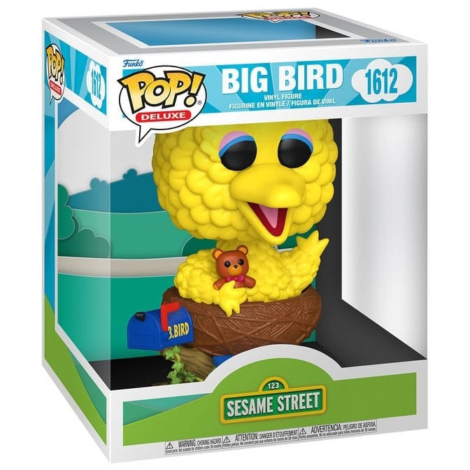 Funko Pop ! Television Sesame Street (1612) Big Bird Vinyl Figure Collezione