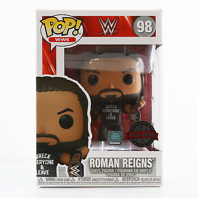 Funko Pop Wwe Roman Reigns (Special Edition) 98 Statuetta Wrestling Vinyl Figure