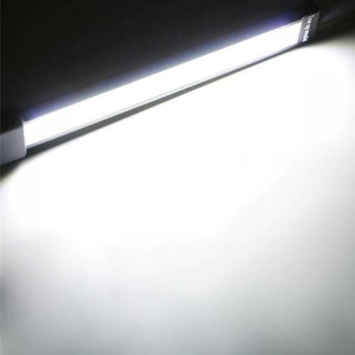 Lampada Led Torcia Lavoro Calamita Portatile Ricaricabile Regolabile Da Officina