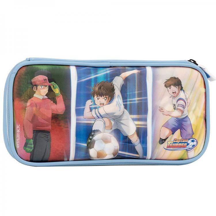 Fr-Tec Captain Tsubasa Lenticular Carry Bag Custodia Per Nintendo Switch & Lite
