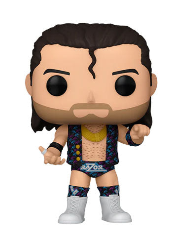 Funko Pop ! Wwe - (161) Razor Ramon Wrestling Vinyl Figure 9Cm Da Collezione