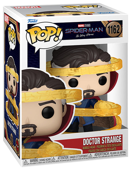 Funko Pop! Marvel Spider-Man No Way Home (1162) Doctor Strange Bobble Figure 9Cm