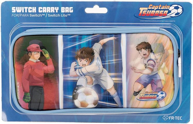 Fr-Tec Captain Tsubasa Lenticular Carry Bag Custodia Per Nintendo Switch & Lite